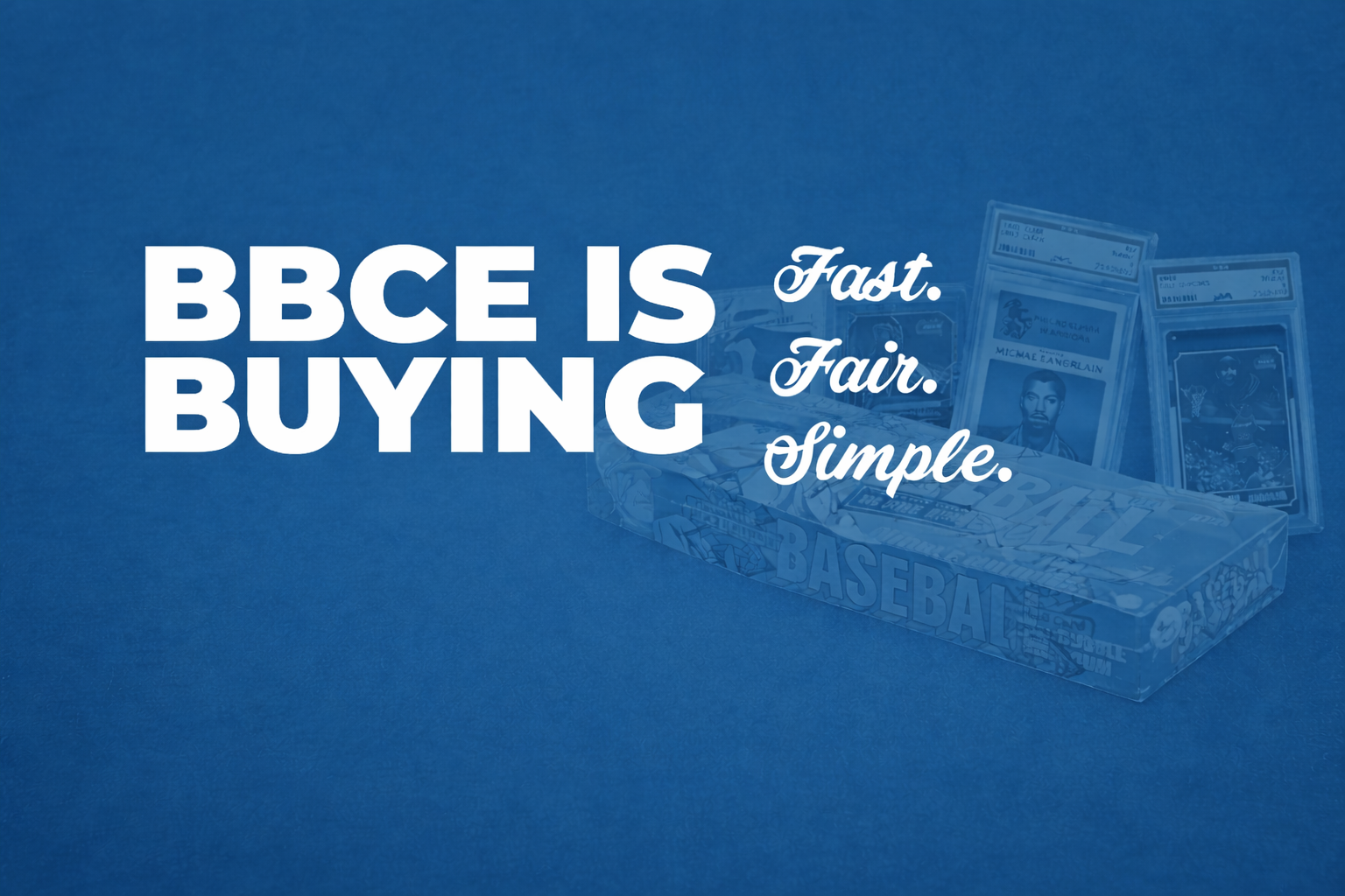 Baseball Card Exchange is AGGRESSIVELY BUYING!!!