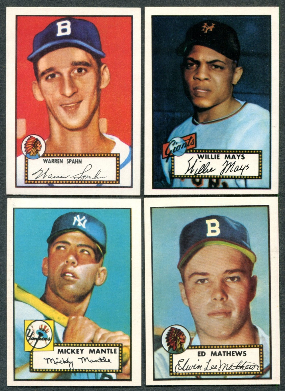 1952 Topps Baseball Complete Reprint Set (Issued 1983) NM NM/MT (402) (25-001)