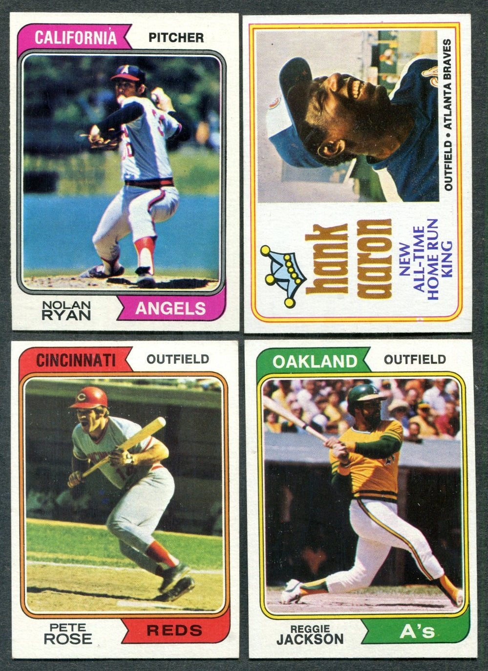 1974 Topps Baseball Complete Set EX/MT(660) (25-002)