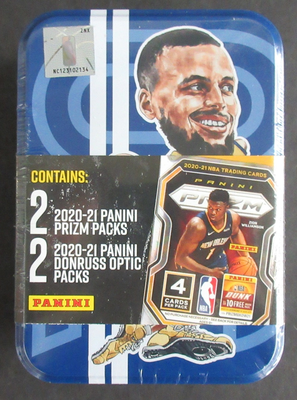 2020/21 Panini Prizm Optic Basketball Tin (Box) (4/4)