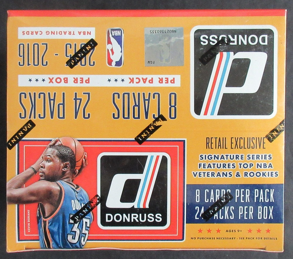 2015/16 Panini Donruss Basketball Box (24/8) (Retail)