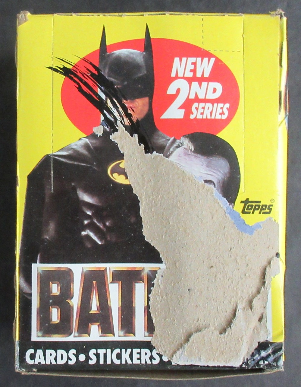 1989 Topps Batman Series 2 Unopened Wax Box (X-Out) (Read)