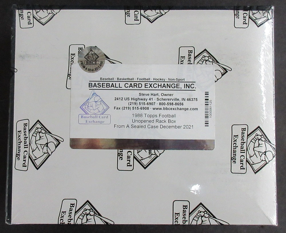 1988 Topps Football Unopened Rack Box (FASC)