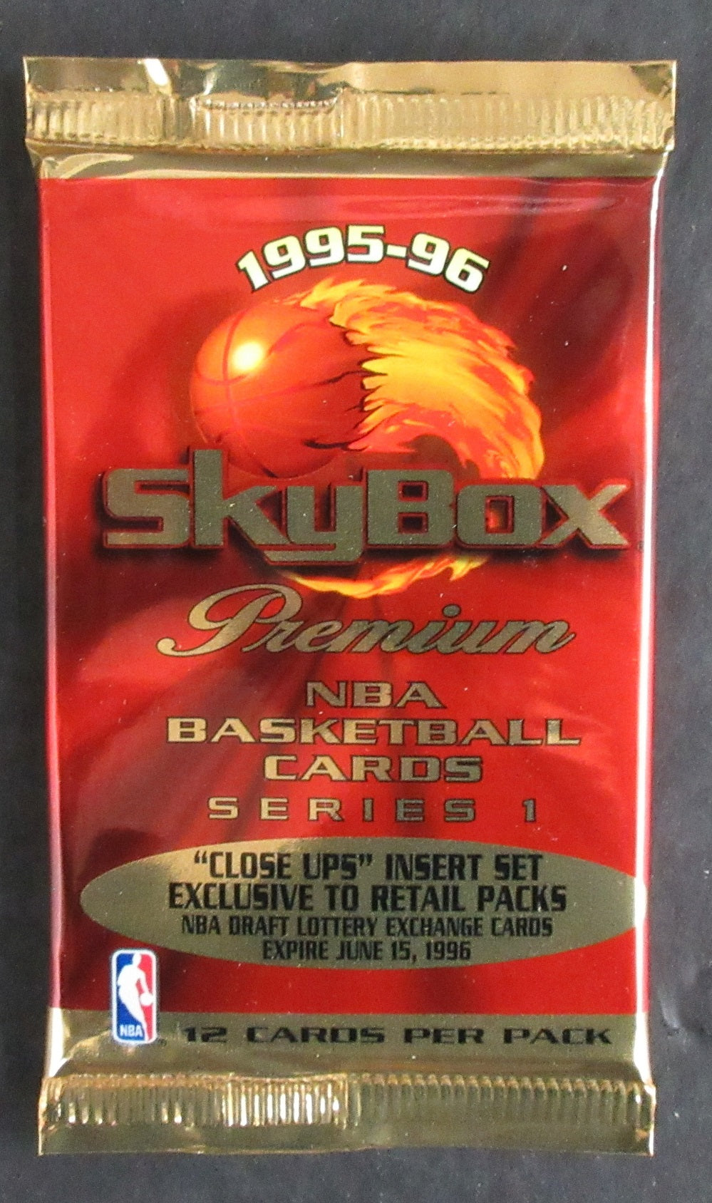 1995/96 Skybox Basketball Unopened Series 1 Pack (Retail) (12)