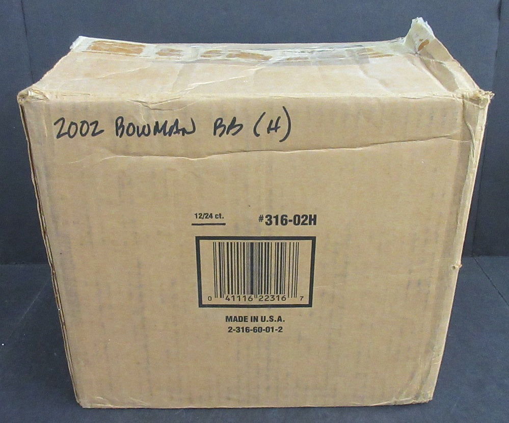 2002 Bowman Baseball Case (Hobby) (12 Box)