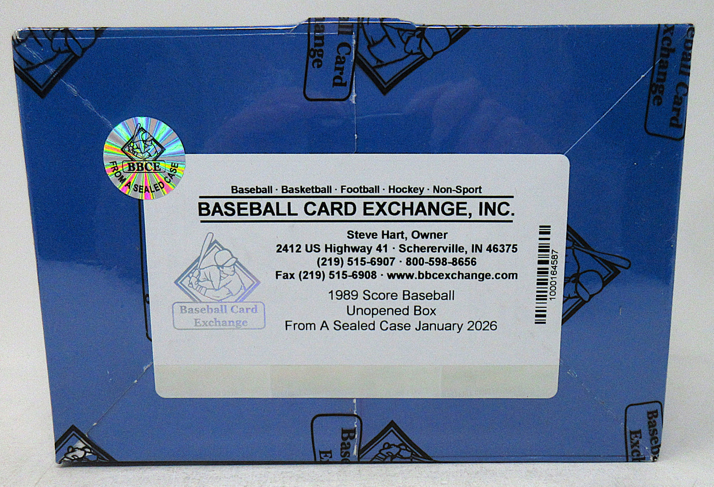 1989 Score Baseball Unopened Box (FASC)