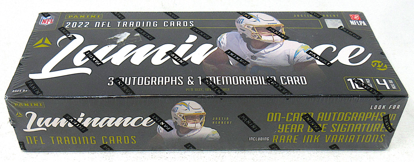 2022 Panini Luminance Football Box (Hobby) (4/10)