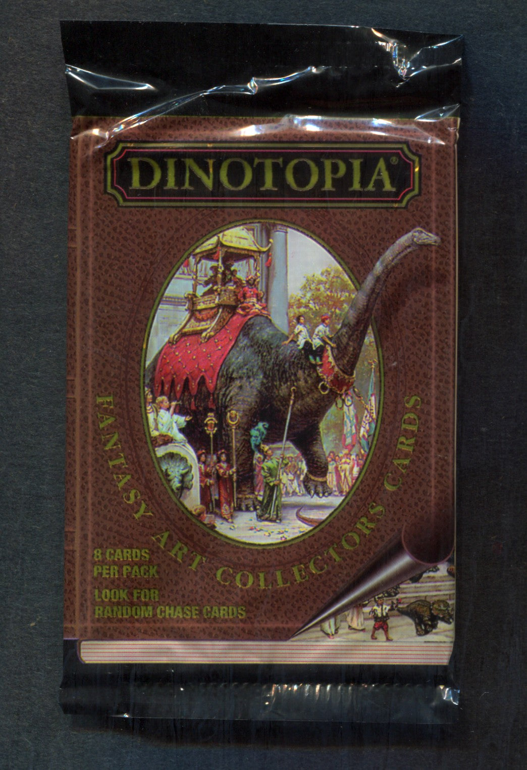 1990 Collect A Card Dinotopia Unopened Pack (8)