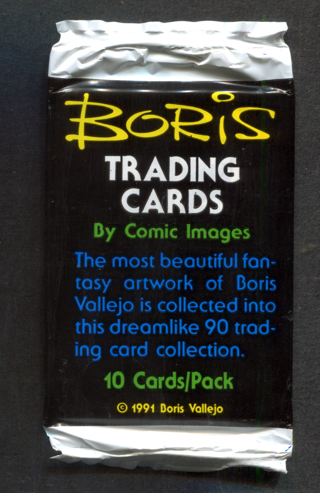 1991 Comic Images Boris Trading Cards Series 1 Unopened Pack (10)