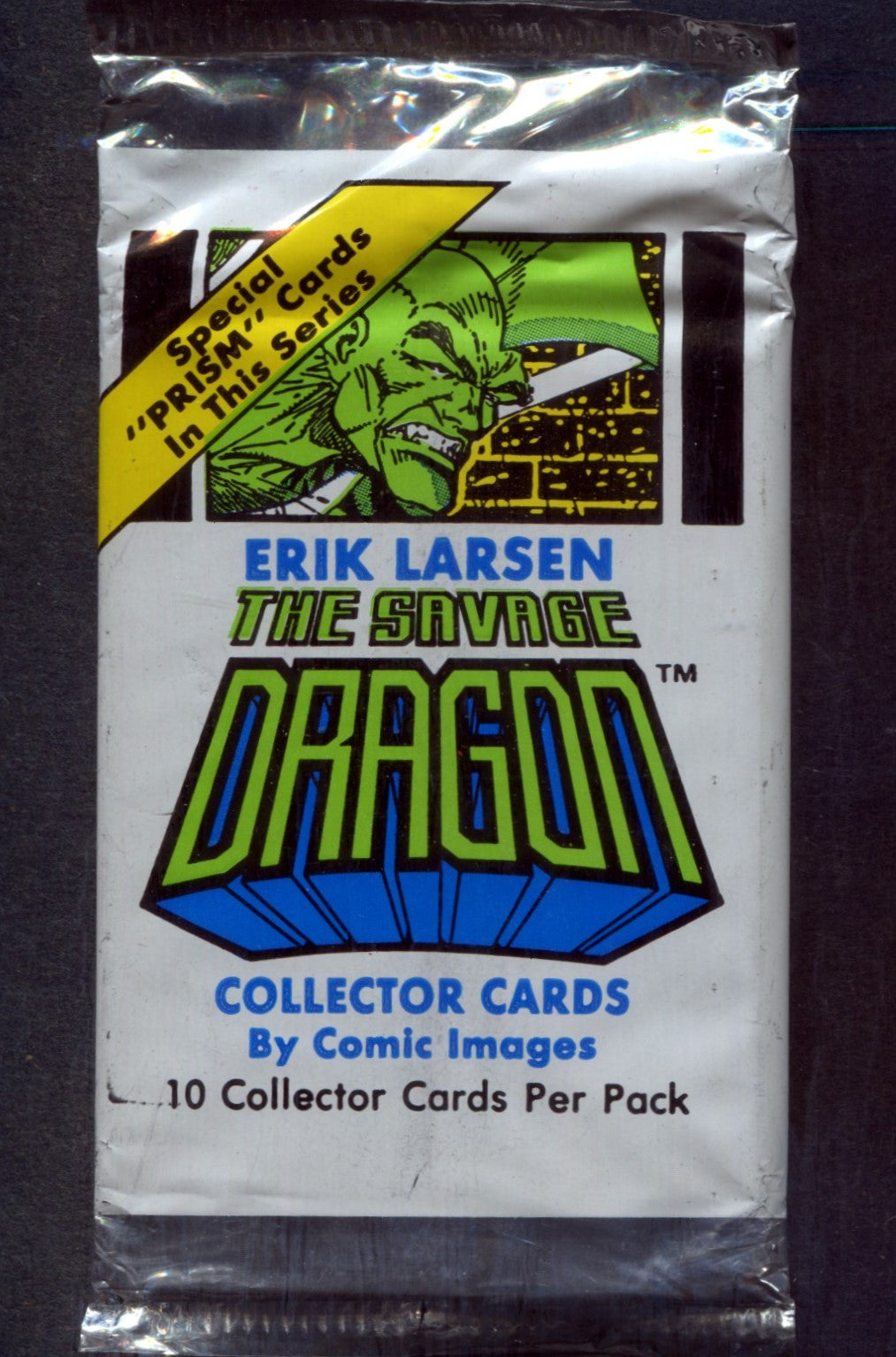 1992 Comic Images The Savage Dragon Unopend Pack (10)