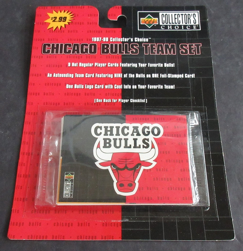 1997/98 Upper Deck Collector's Choice Basketball Chicago Bulls Team Set (11)