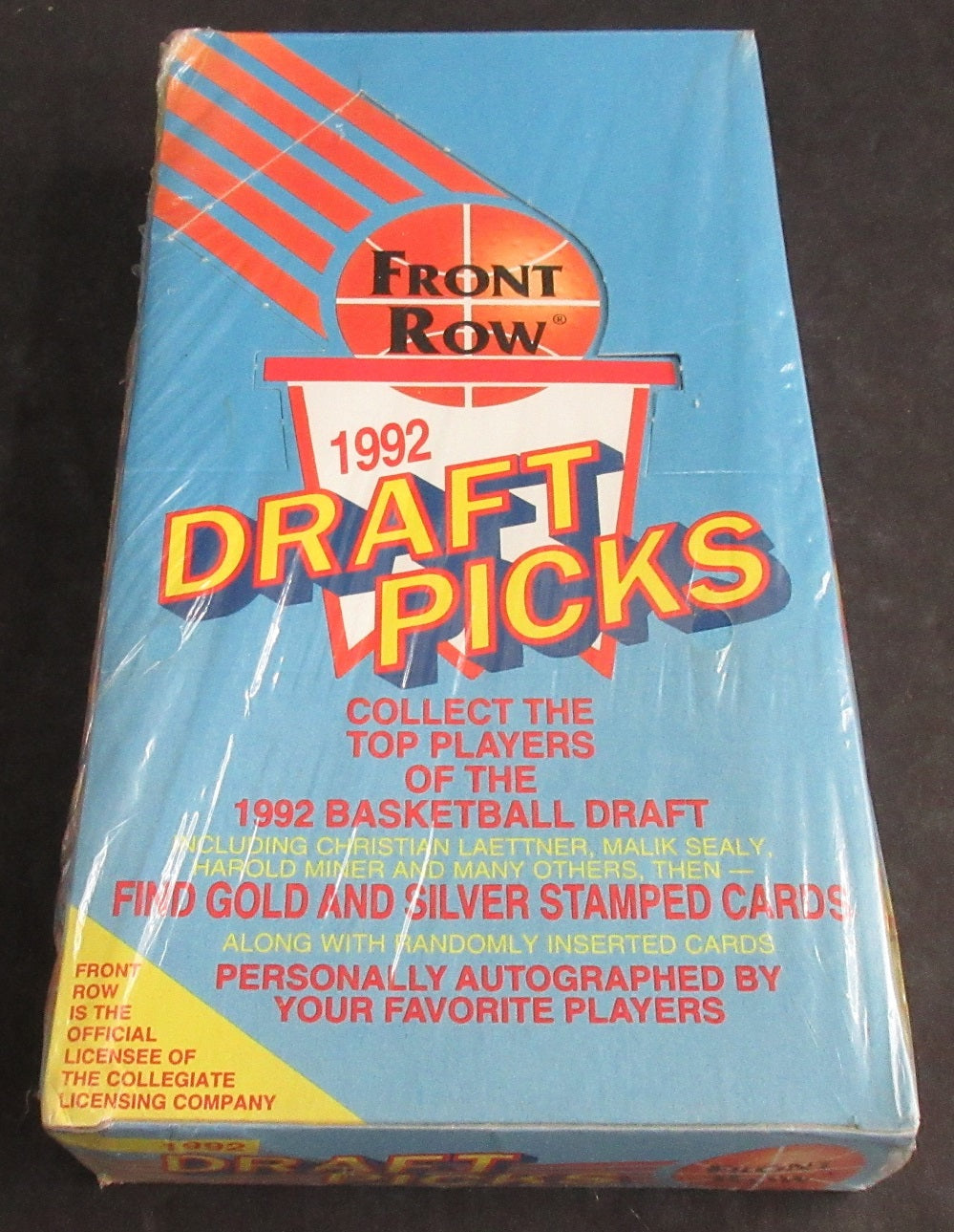 1992 Front Row Basketball Draft Picks Box (36/10)