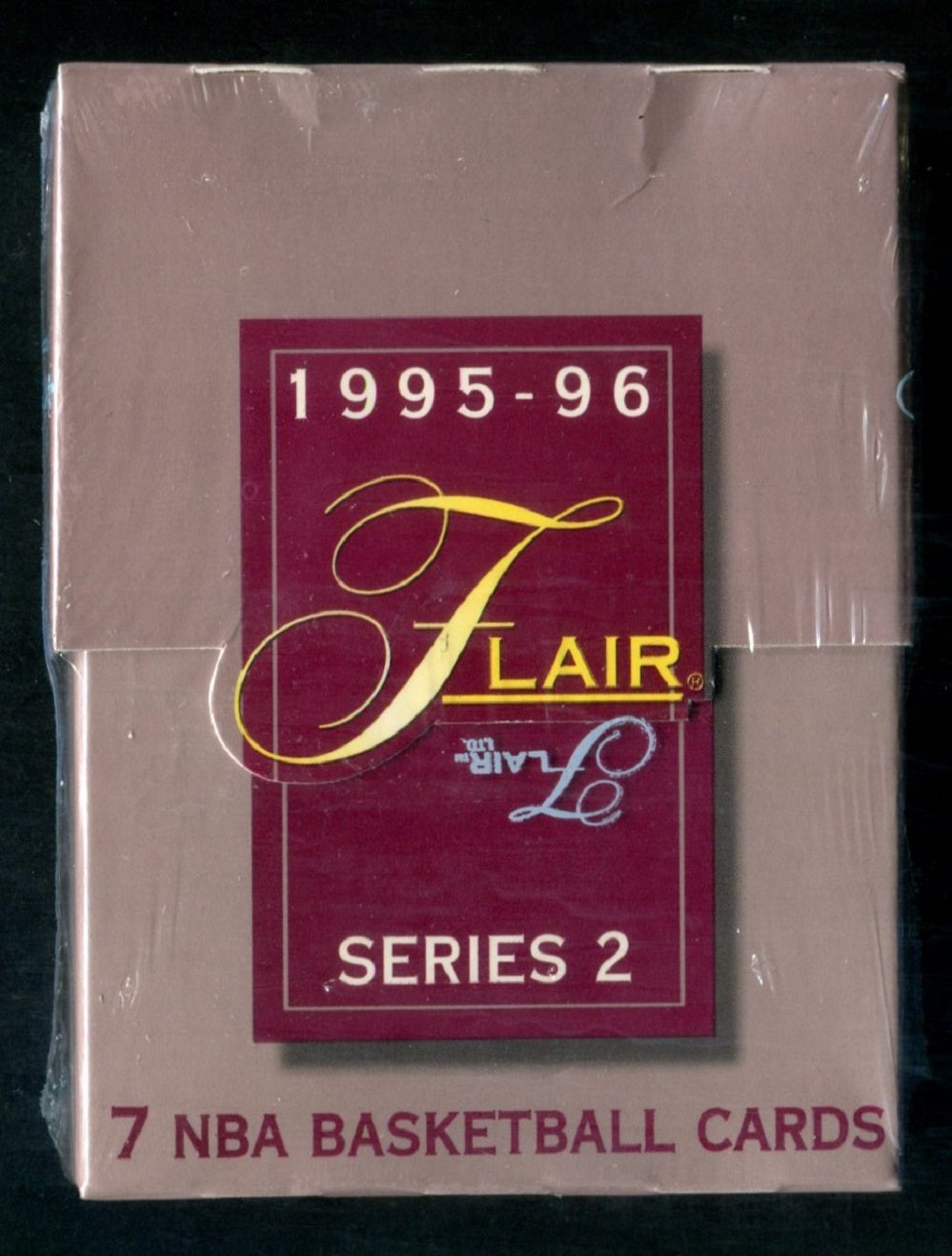 1995/96 Fleer Flair Basketball Unopened Series 2 Pack (Retail) (7)