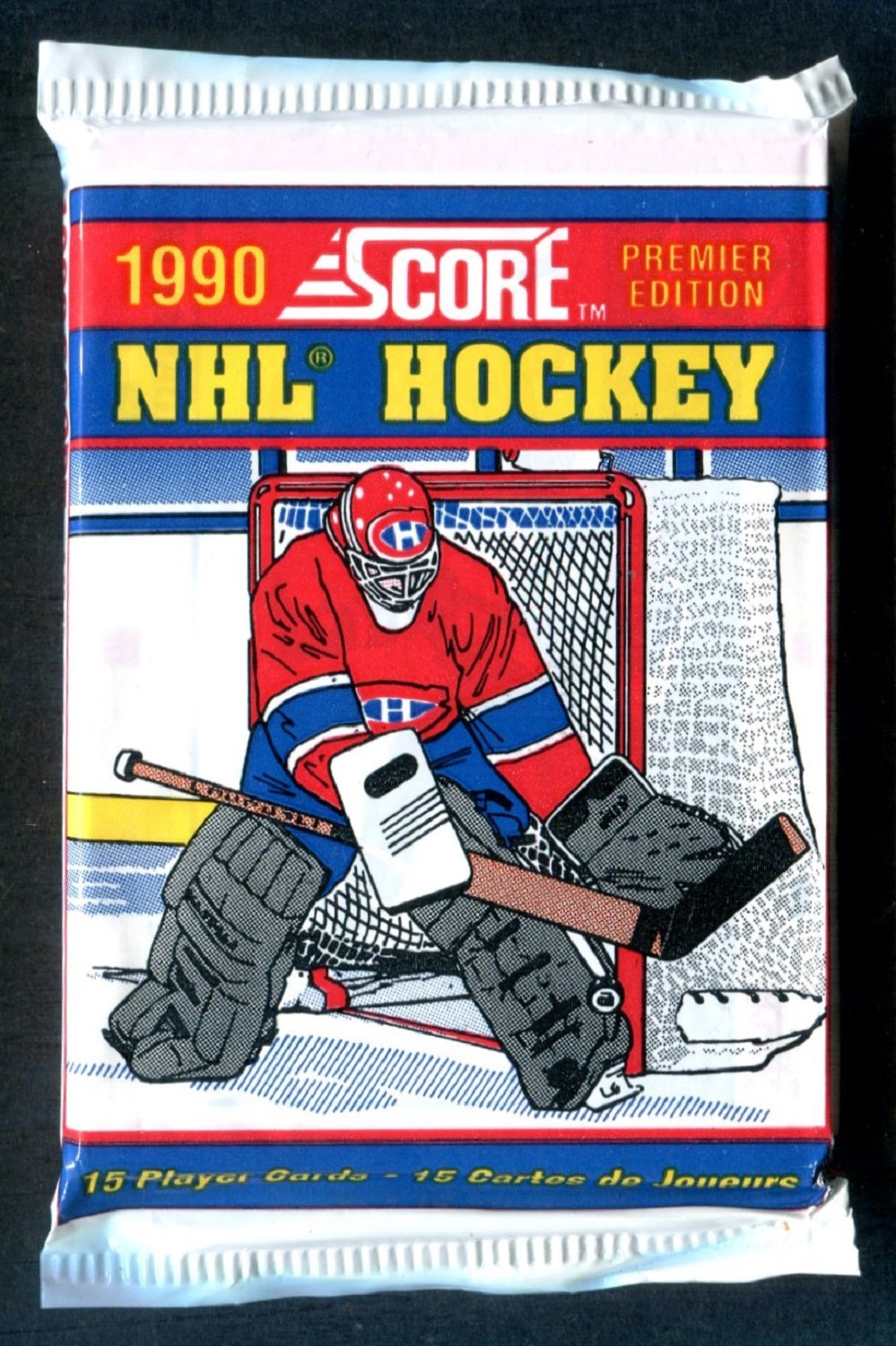 1990/91 Score Hockey Unopened Pack (Canadian) (15)