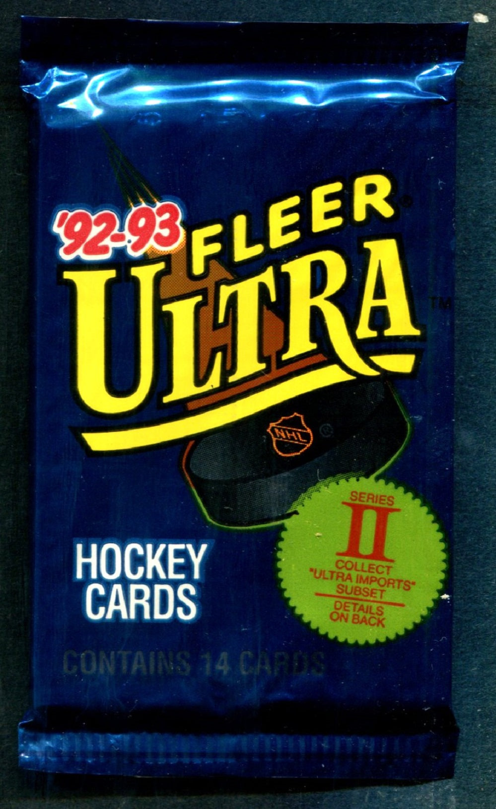 1992/93 Fleer Ultra Hockey Unopened Series 2 Pack (14)