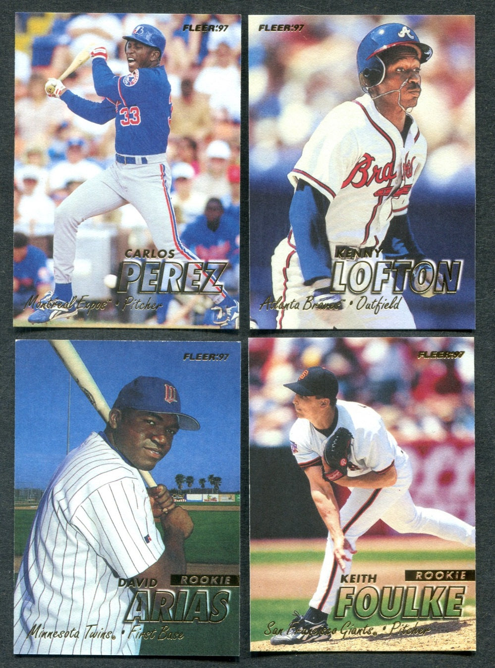 1997 Fleer Baseball Complete Series 2 Set (261)