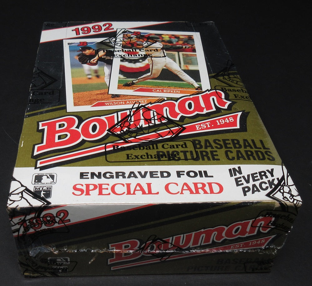 1992 Bowman Baseball Unopened Box (FASC)