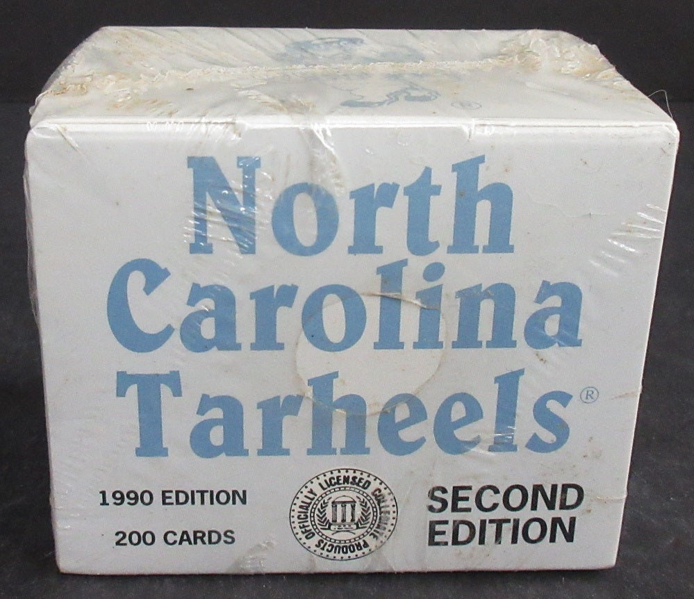 1990 Collegiate North Carolina Tarheels Basketball Second Edition Factory Set (200)