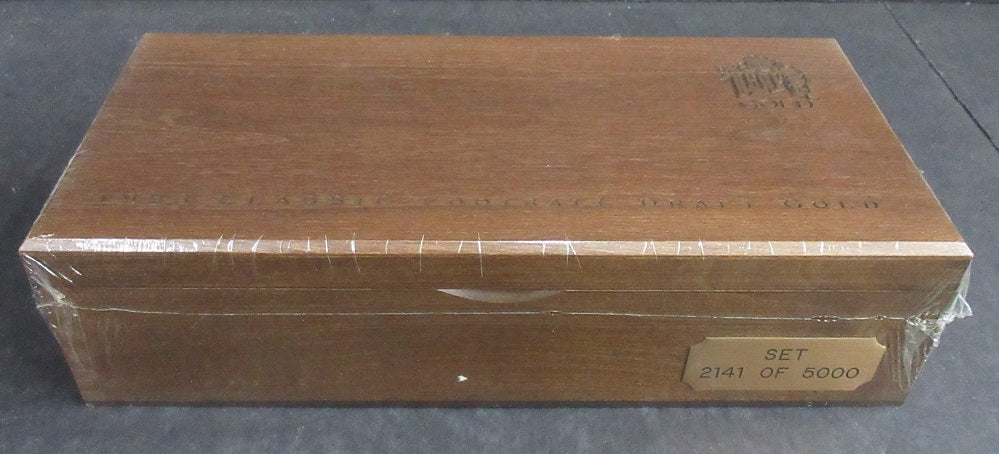 1993 Classic Draft Picks Football Gold Factory Set (Sealed) (100)