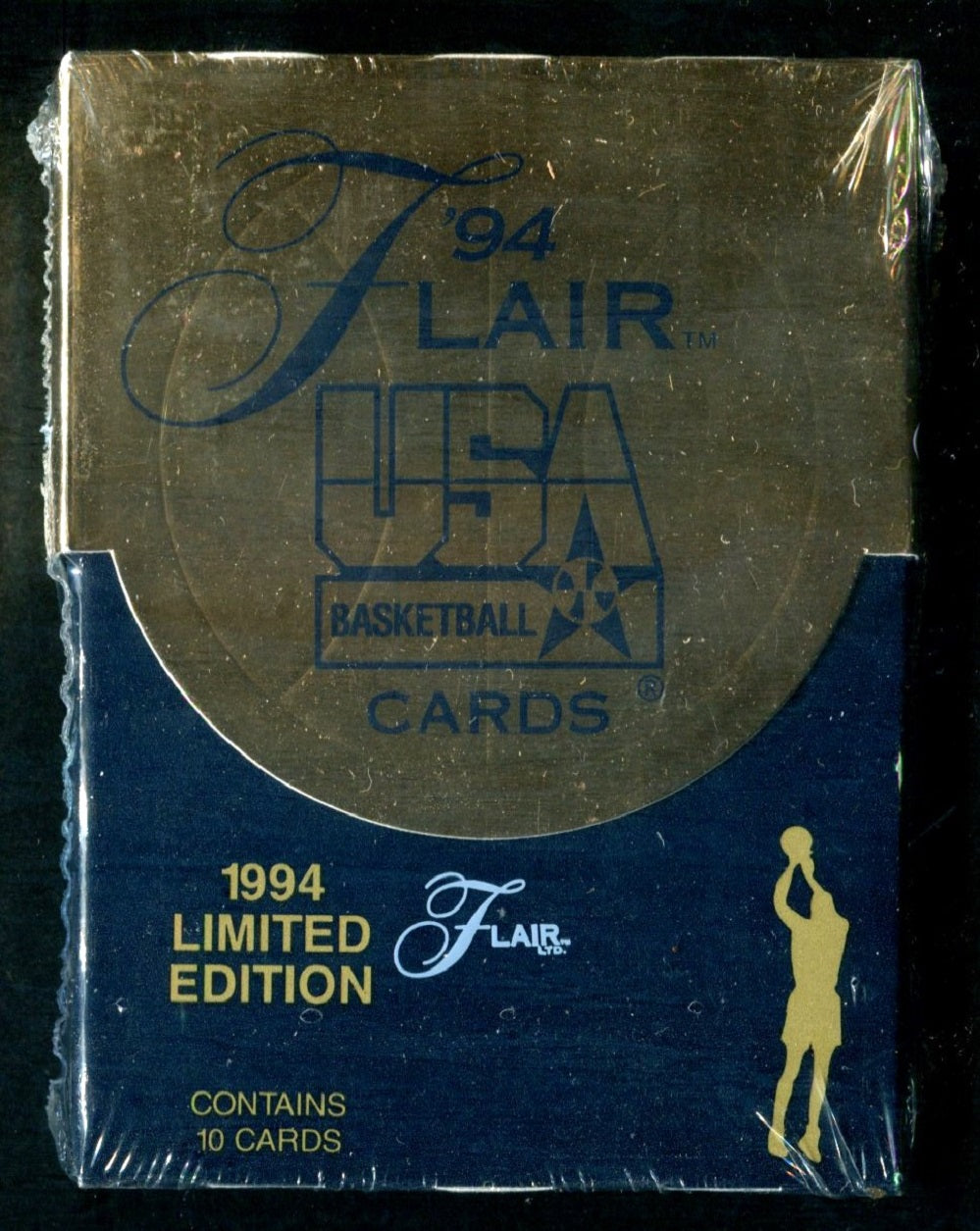 1994 1994/95 Fleer Flair USA Basketball Unopened Pack (10)