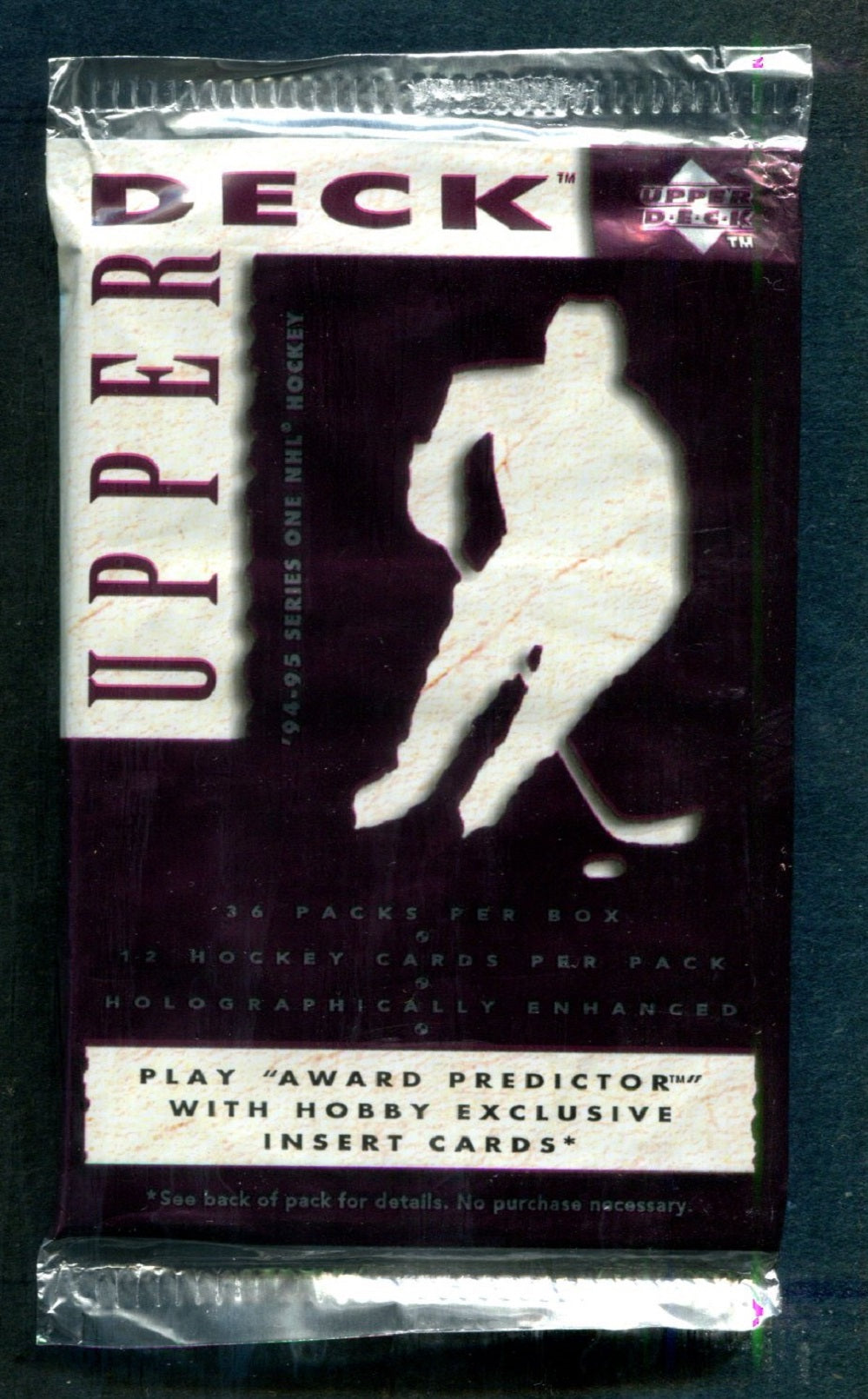 1994/95 Upper Deck Hockey Series 1 Pack (Hobby) (12)