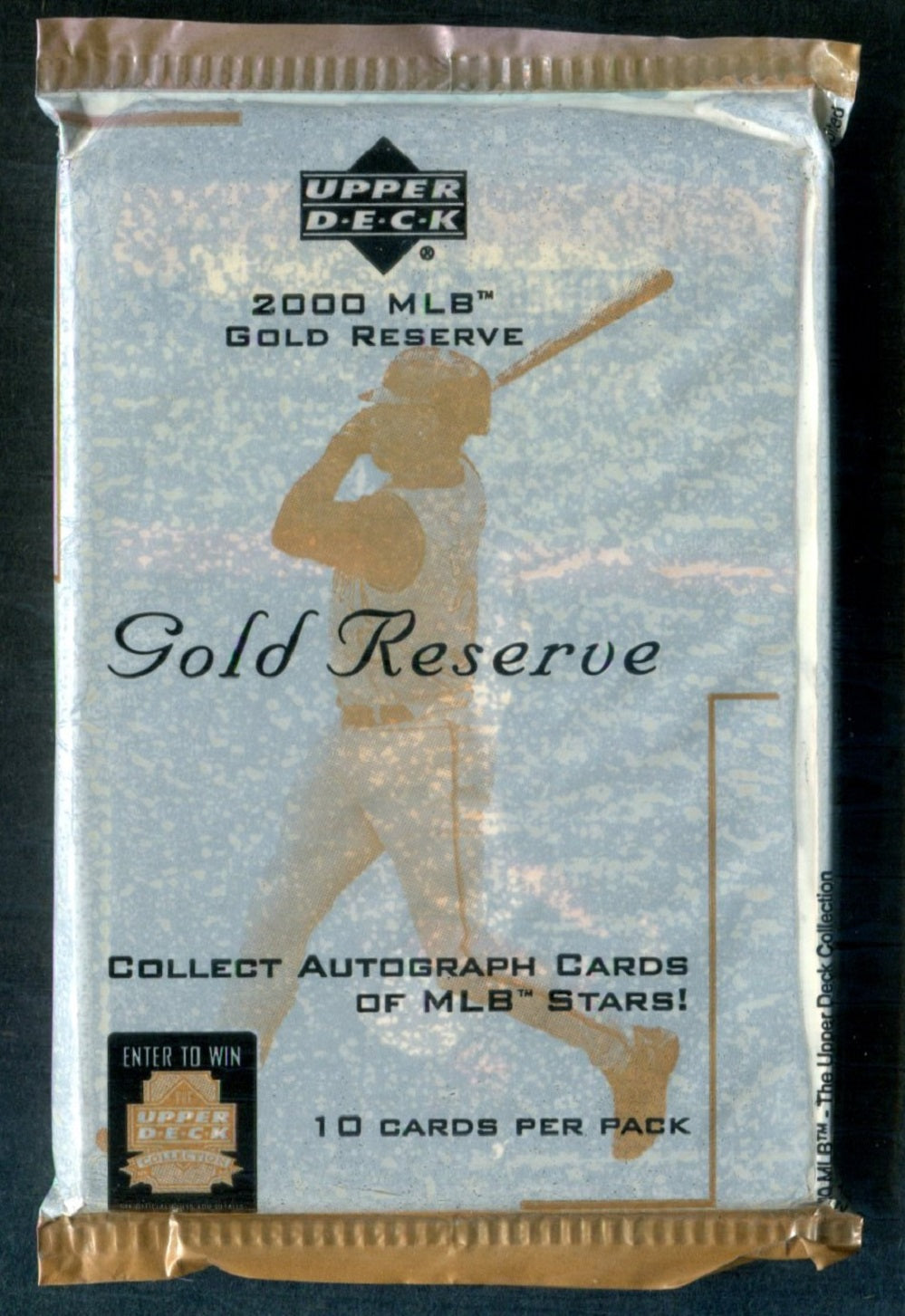 2000 Upper Deck Gold Reserve Baseball Unopened Pack (10)