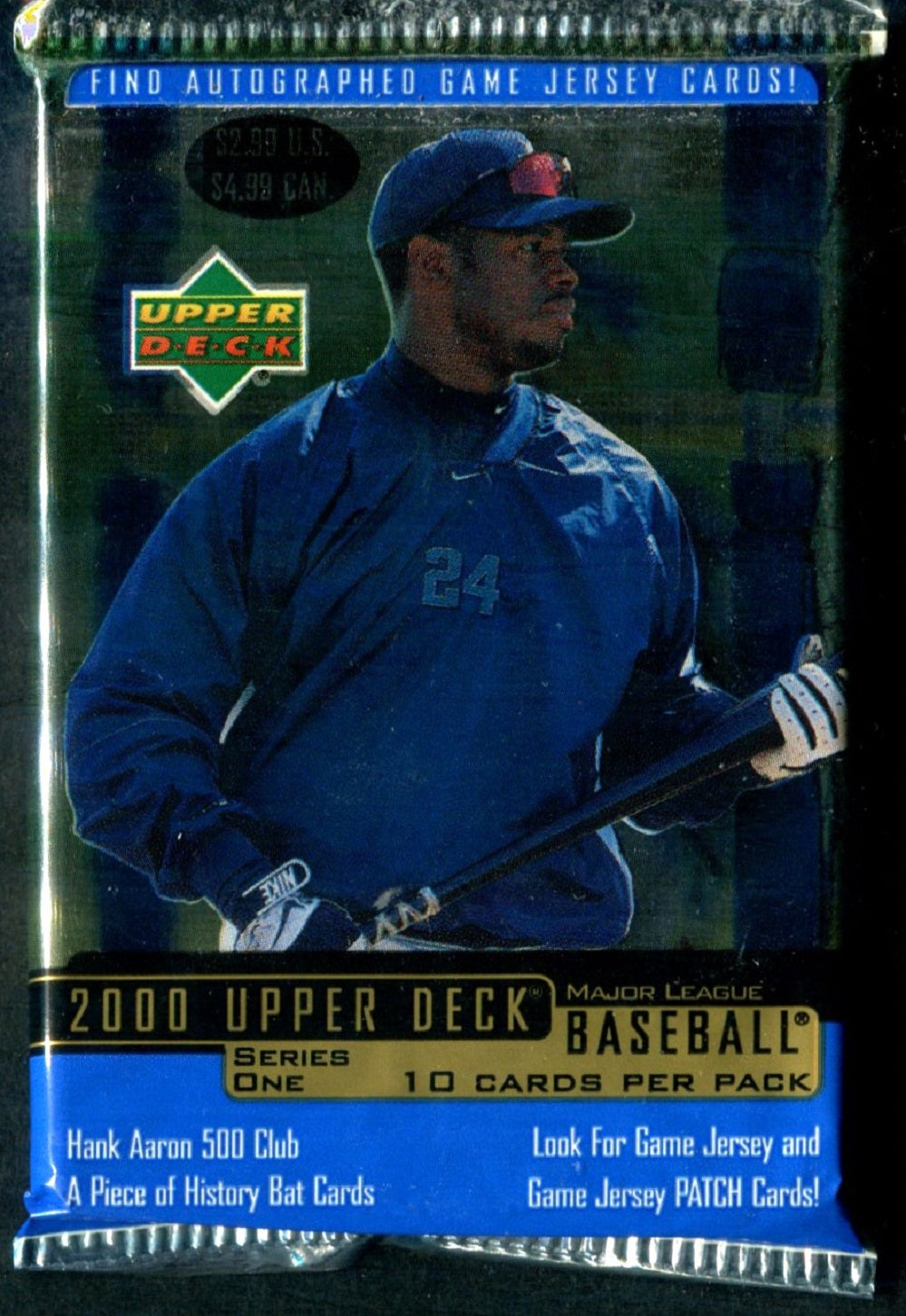 2000 Upper Deck Baseball Unopened Series 1 Pack (Pre-Priced) (10)