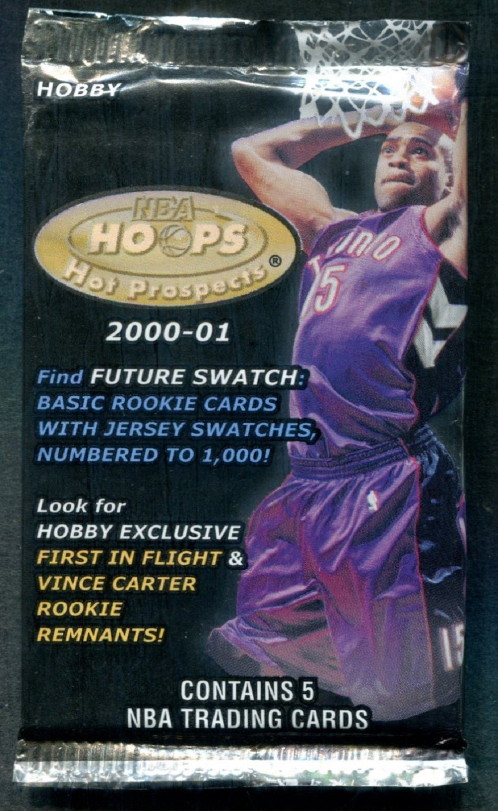 2000/01 Hoops Hot Prospects Basketball Unopened Pack (Hobby) (5)