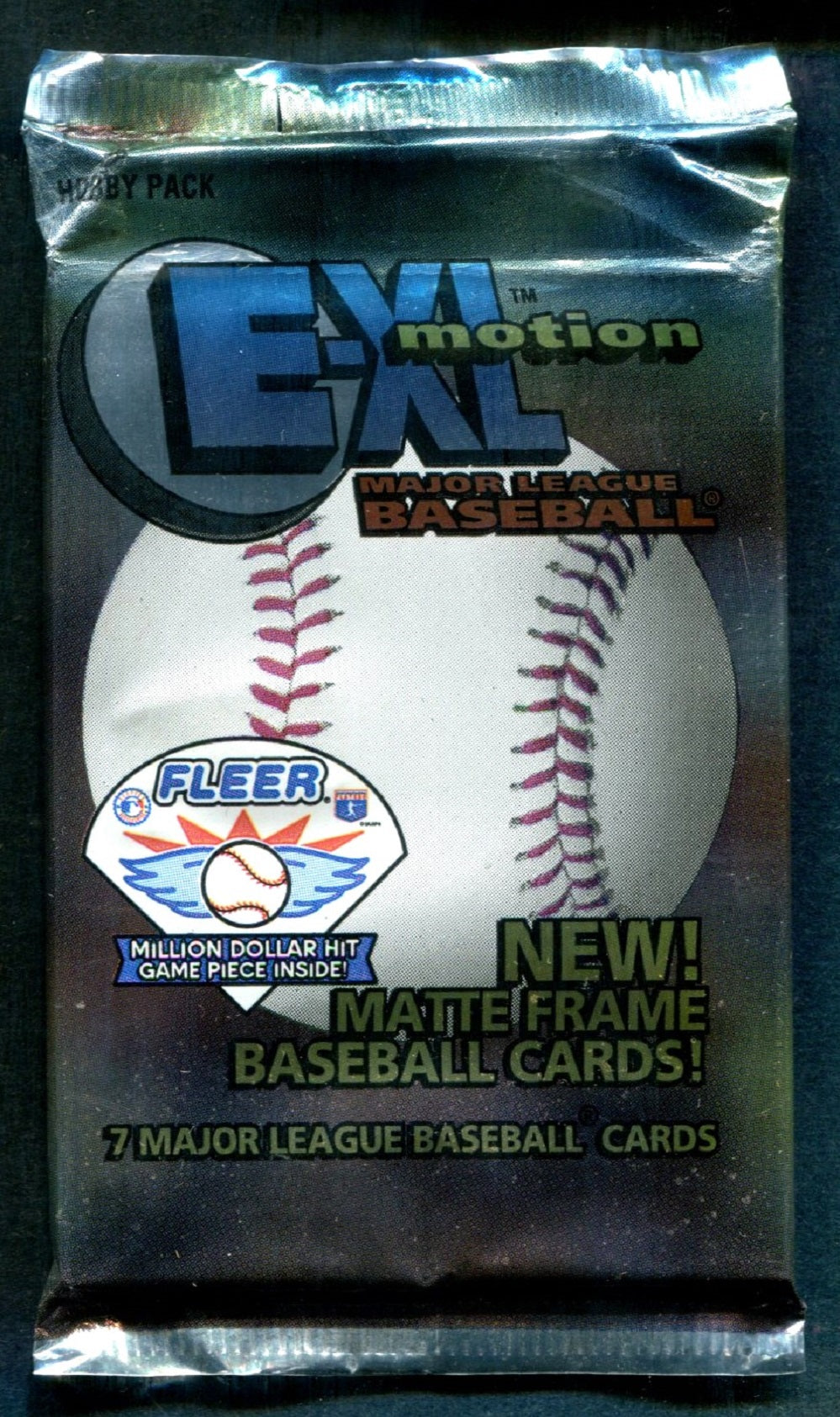 1996 Fleer E-XL Motion Baseball Unopened Pack (Hobby) (7)
