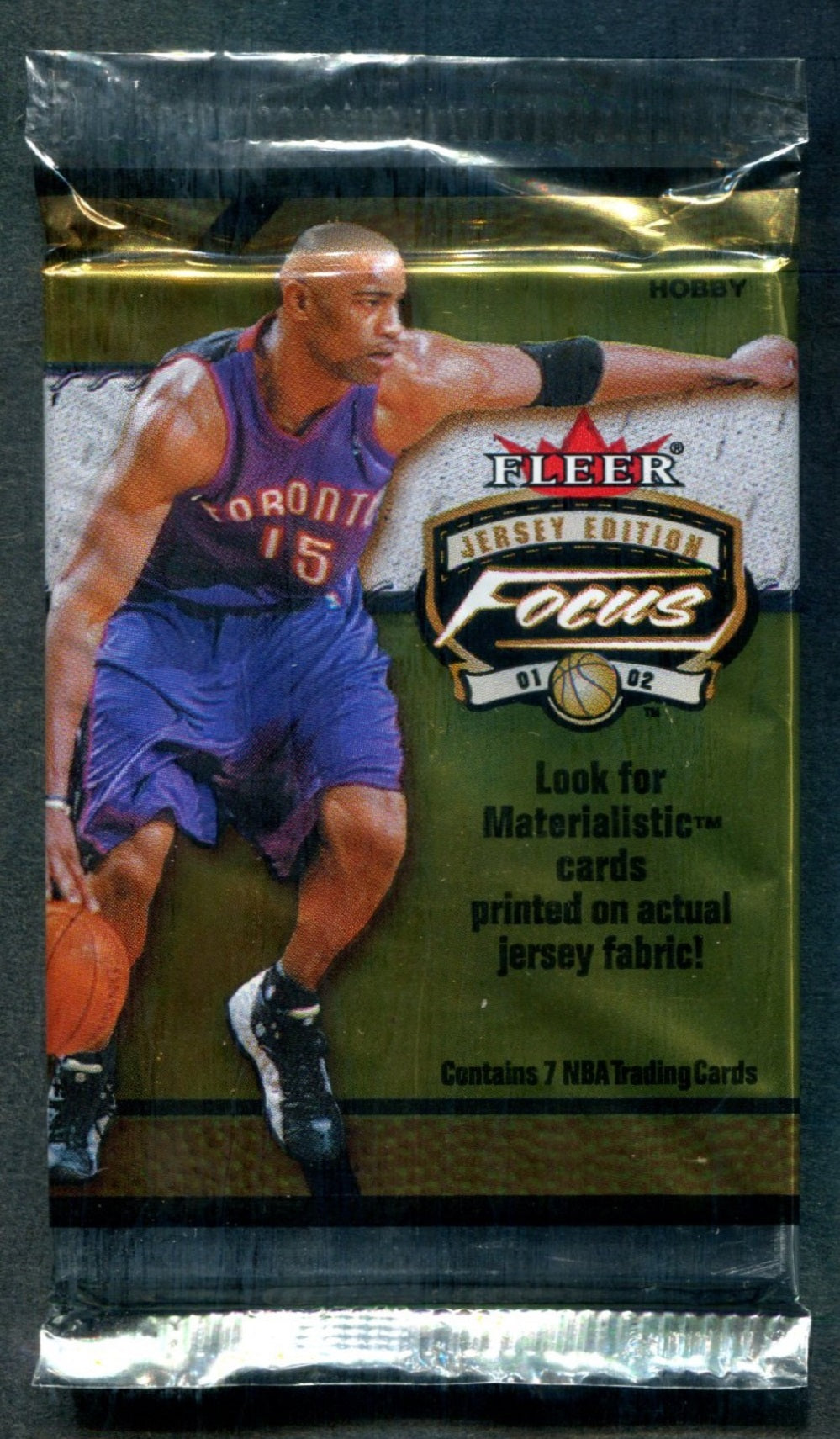 2001/02 Fleer Focus Jersey Edition Basketball Unopened Pack (Hobby) (7)