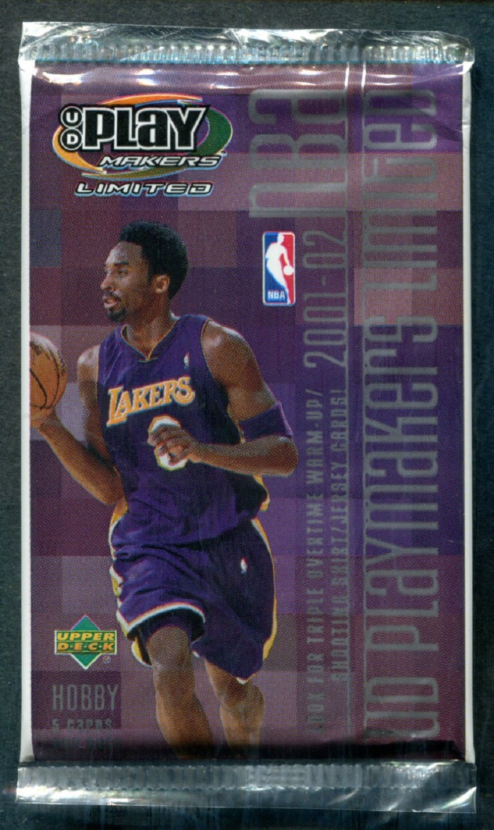 2001/02 Upper Deck Play Makers Basketball Unopened Pack (Hobby) (5)