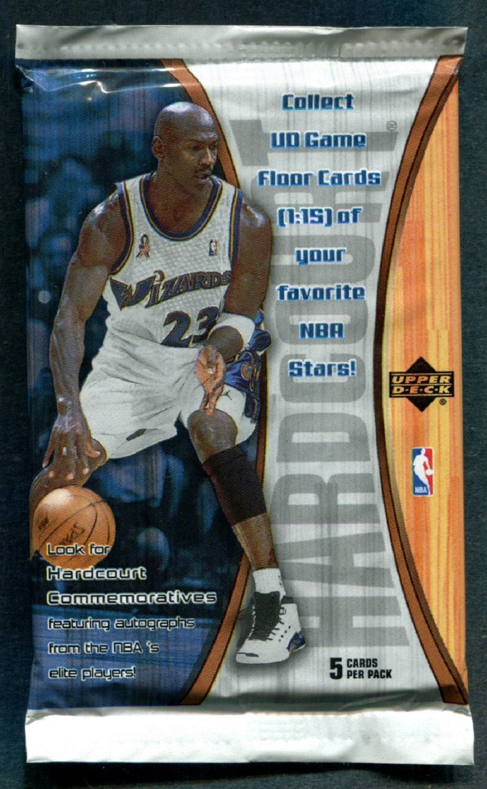2002/03 Upper Deck Hardcourt Unopened Pack (5)