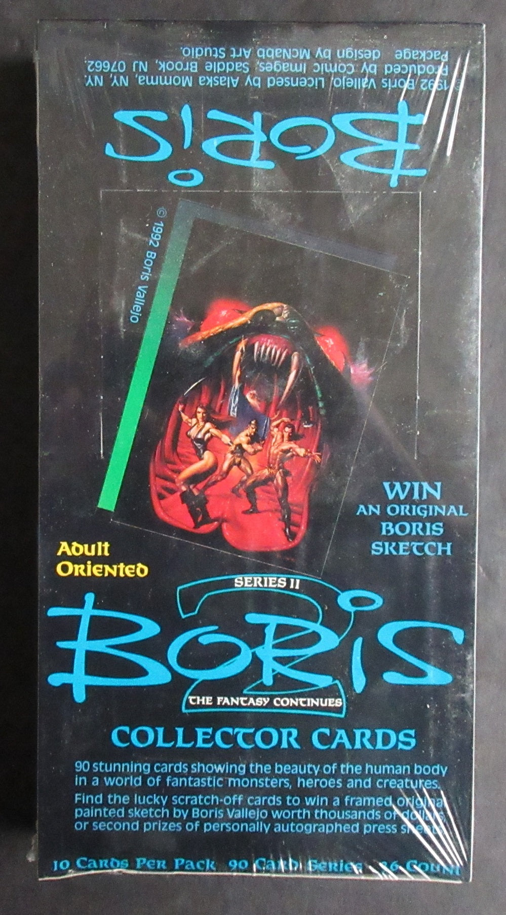 1992 Comic Images Boris Series 2 Box (36/10)