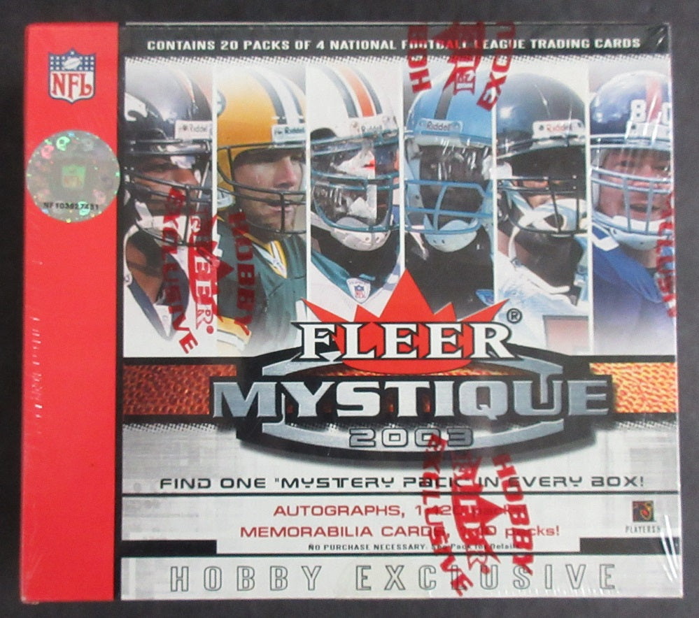 2003 Fleer Mystique Football Box (Hobby) (20/4)