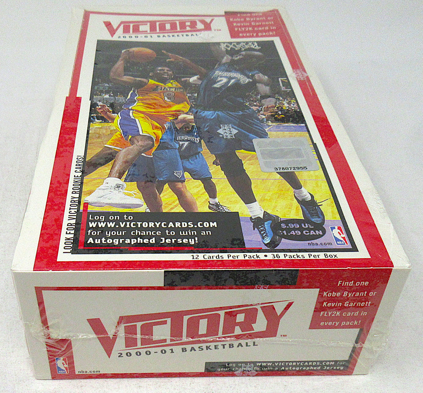 2000/01 Upper Deck Victory Basketball Box (Pre-Priced) (36/12)