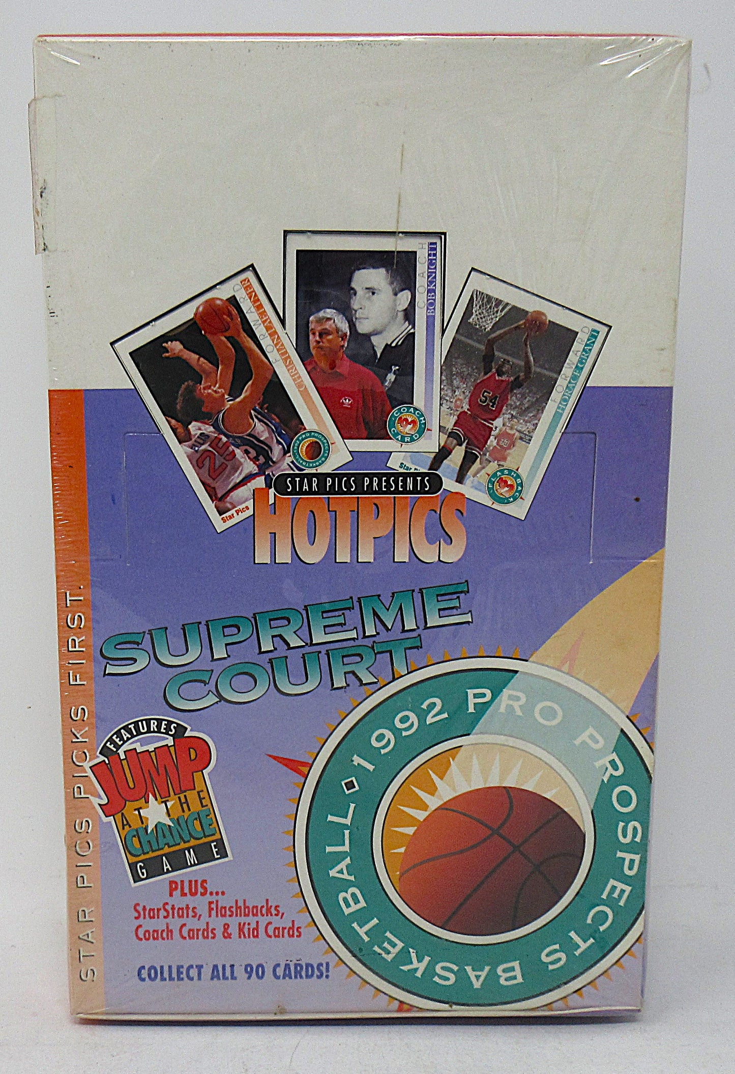 1992 Star Pics Pro Prospects Basketball Unopened Box (36/9)