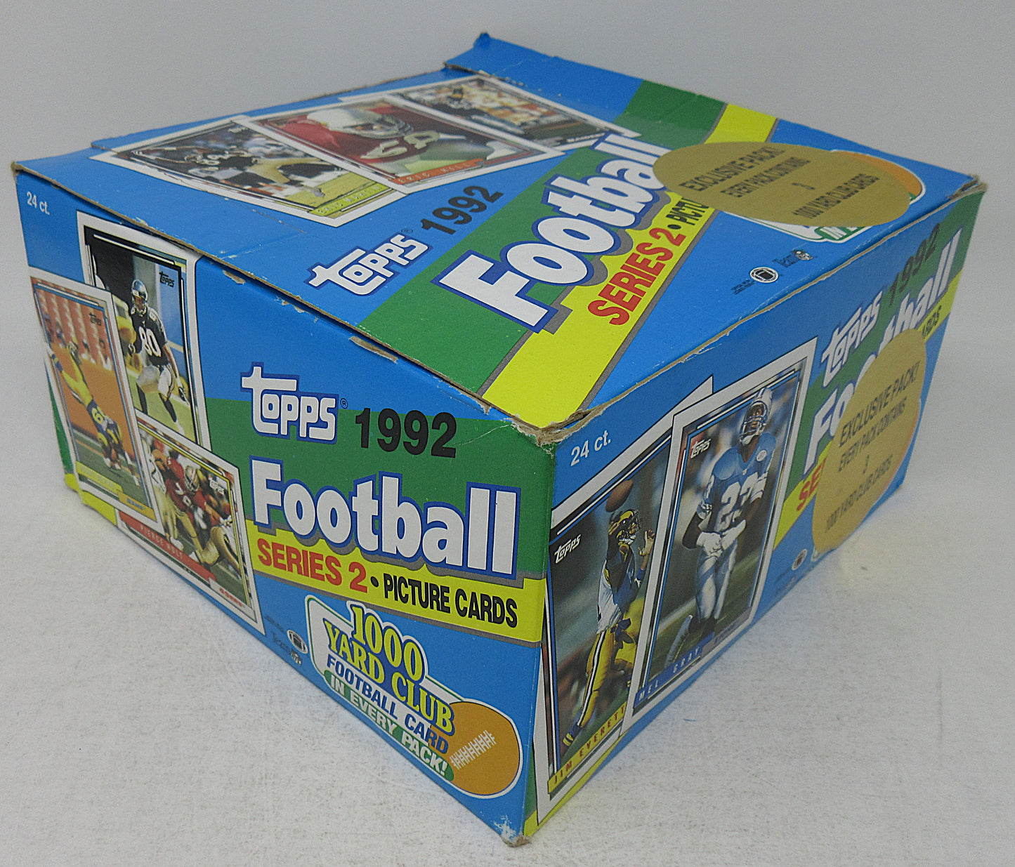 1992 Topps Football Unopened Series 2 Jumbo Box (24/42)