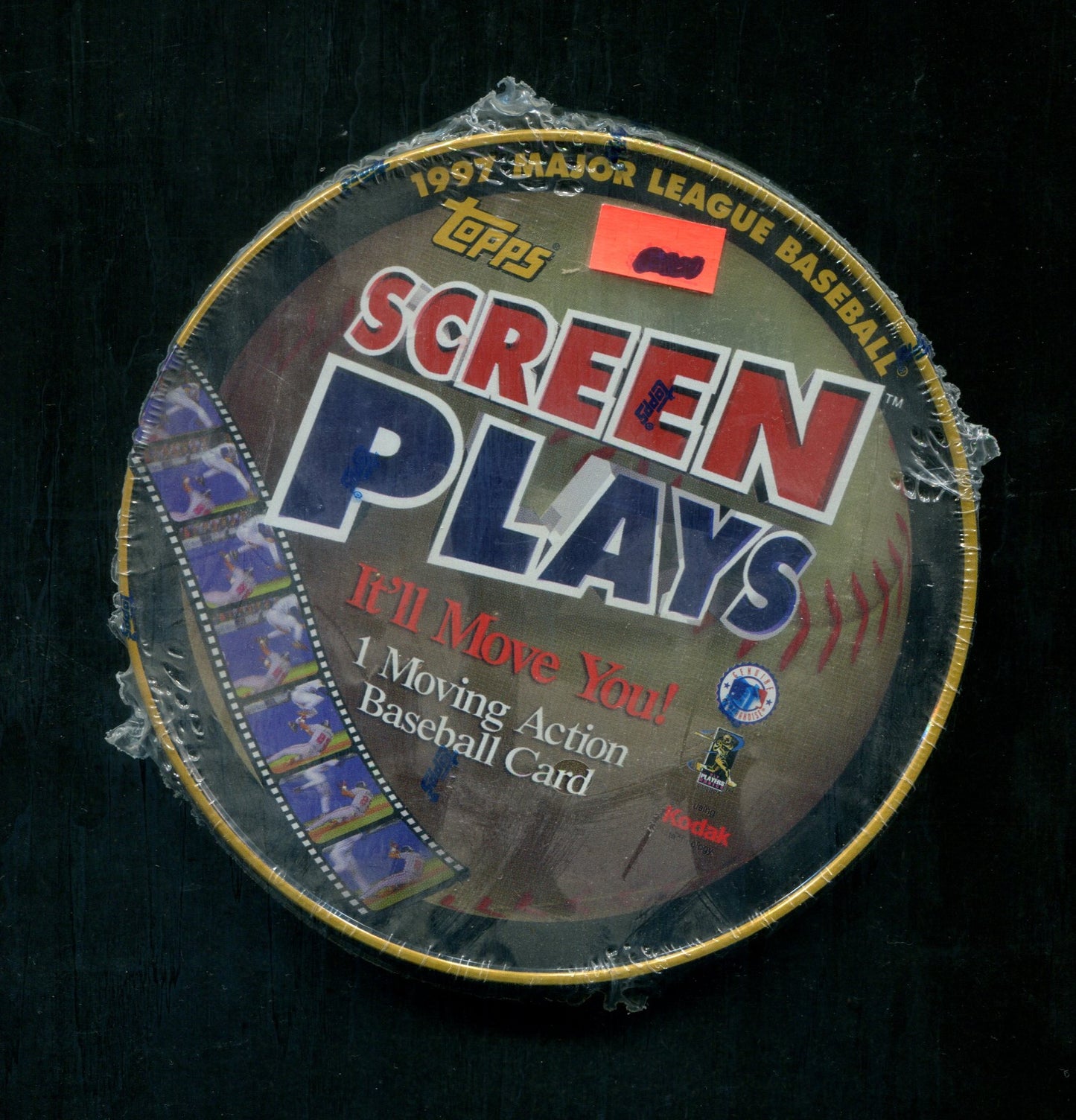 1997 Topps Screen Plays Baseball Unopened Pack (Tin) (1)