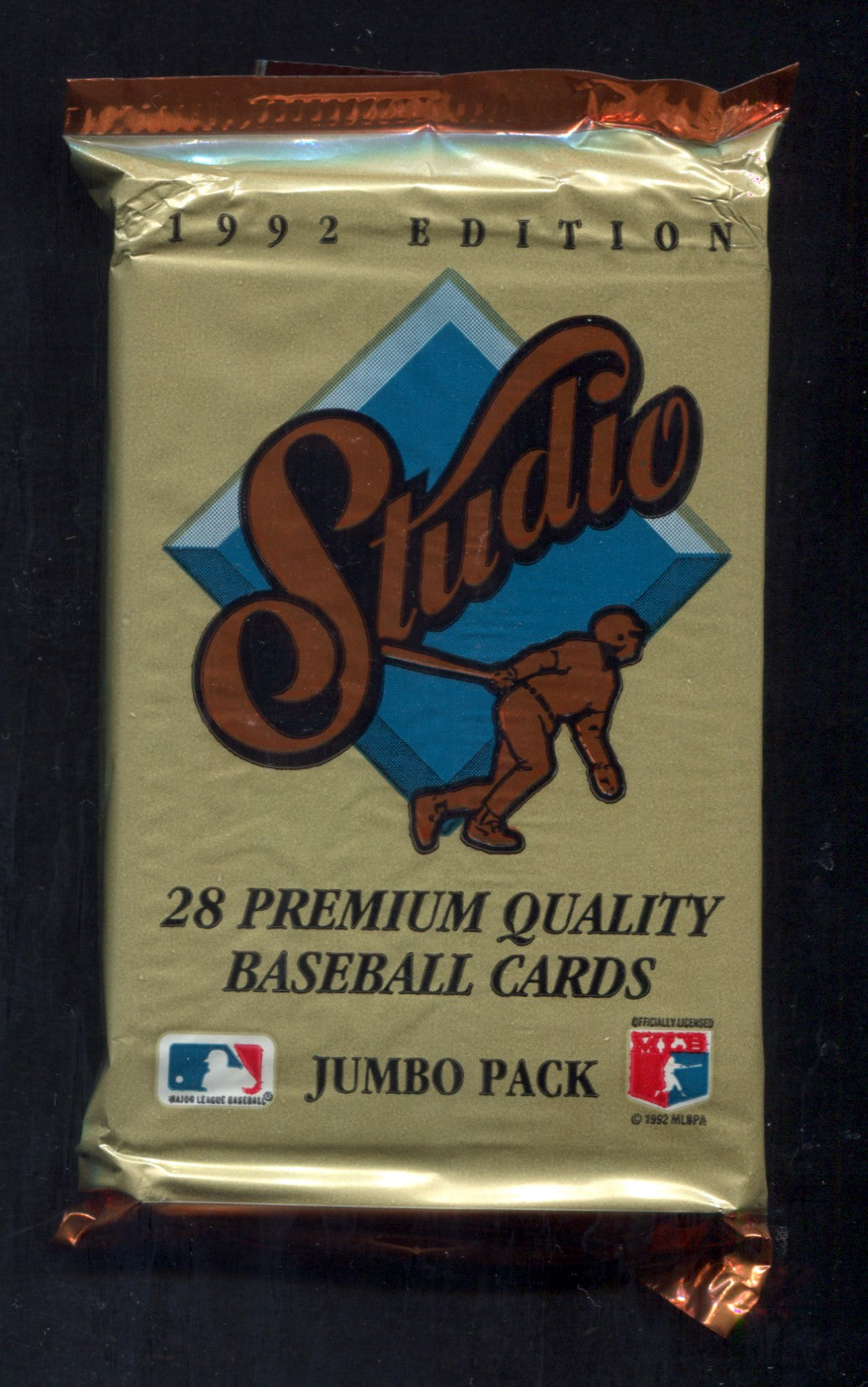 1992 Leaf Studio Baseball Unopened Jumbo Pack (28)