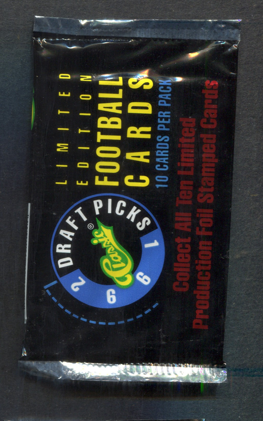 1992 Classic Draft Picks Football Unopened Pack (10)