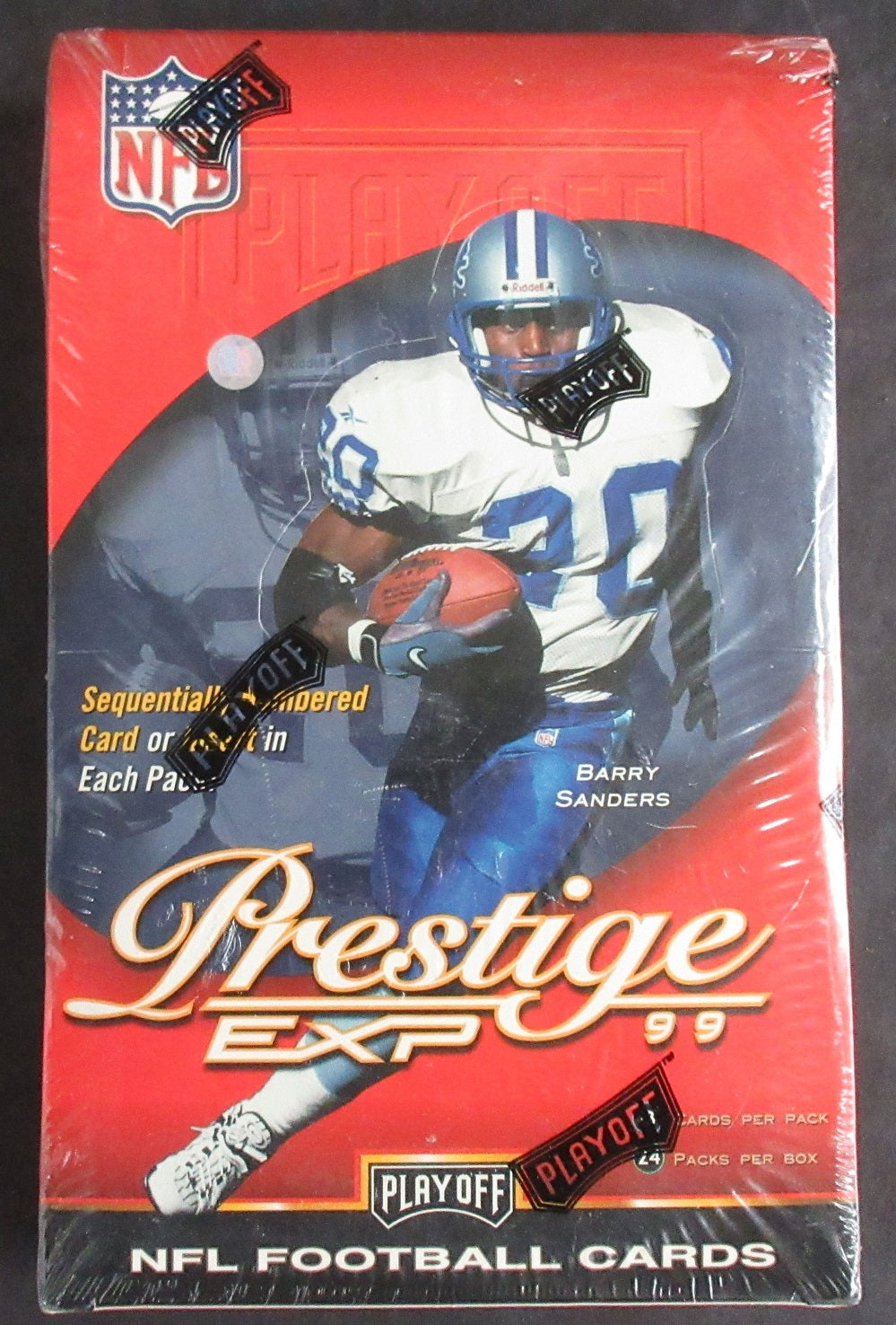 1999 Playoff Prestige EXP Football Box (Retail) (24/8)