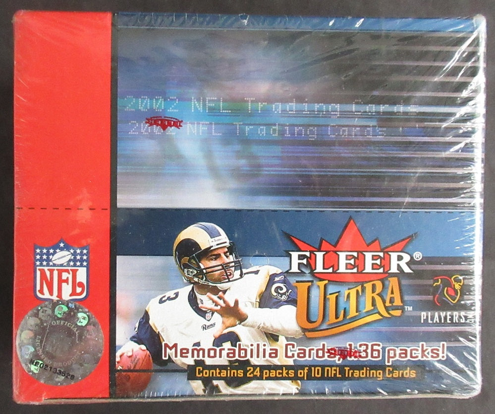 2002 Fleer Ultra Football Box (Retail) (24/10)