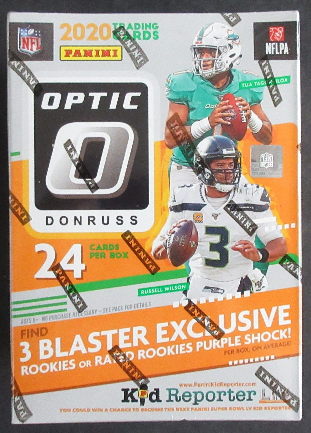2020 Panini Donruss Optic Football Blaster Box (6/4)