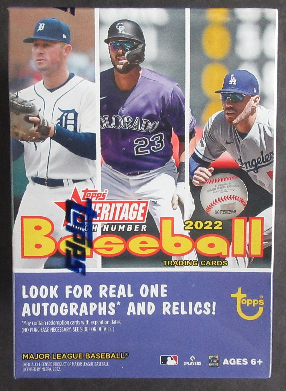 2022 Topps Heritage Baseball High Number Blaster Box (1973 Topps Comics) (8/9)