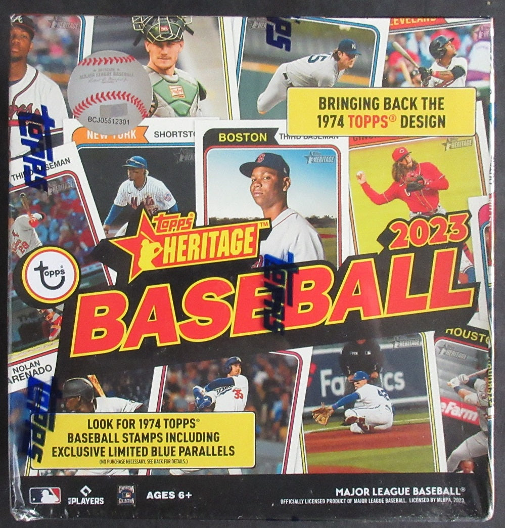 2023 Topps Heritage Baseball Mega Box (15/9+3)