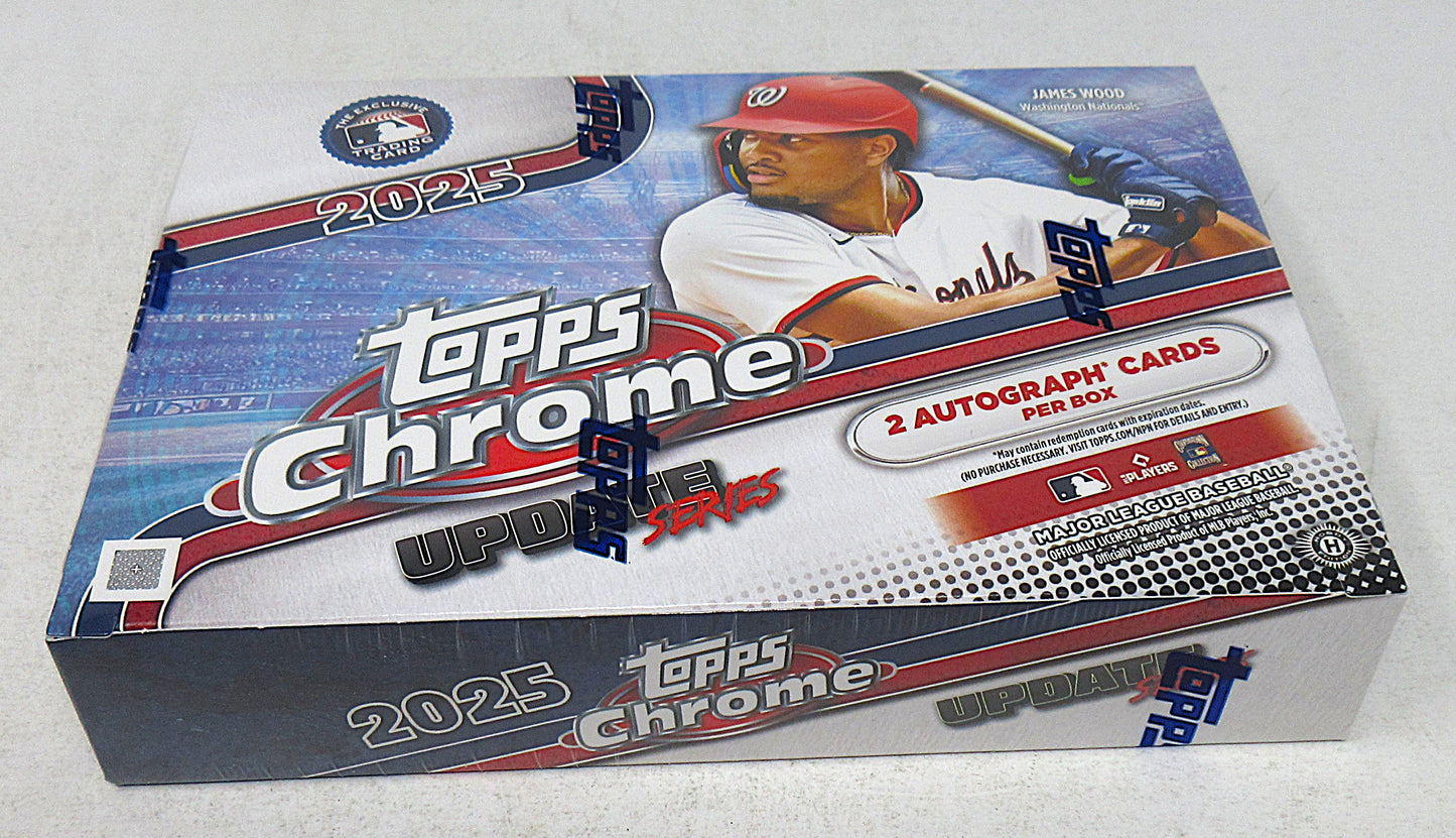 2025 Topps Chrome Baseball Update Series Delight Box (1/12)