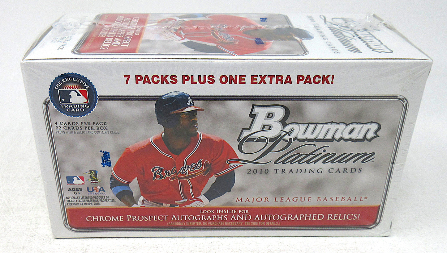 2010 Bowman Platinum Baseball Blaster Box (8/4)