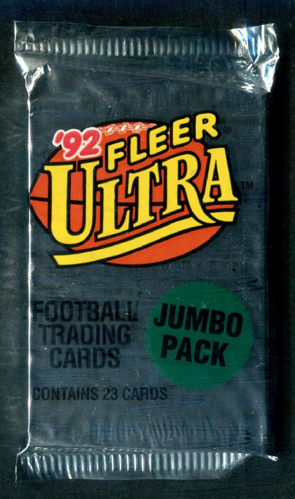1992 Fleer Ultra Football Unopened Jumbo Pack (23)
