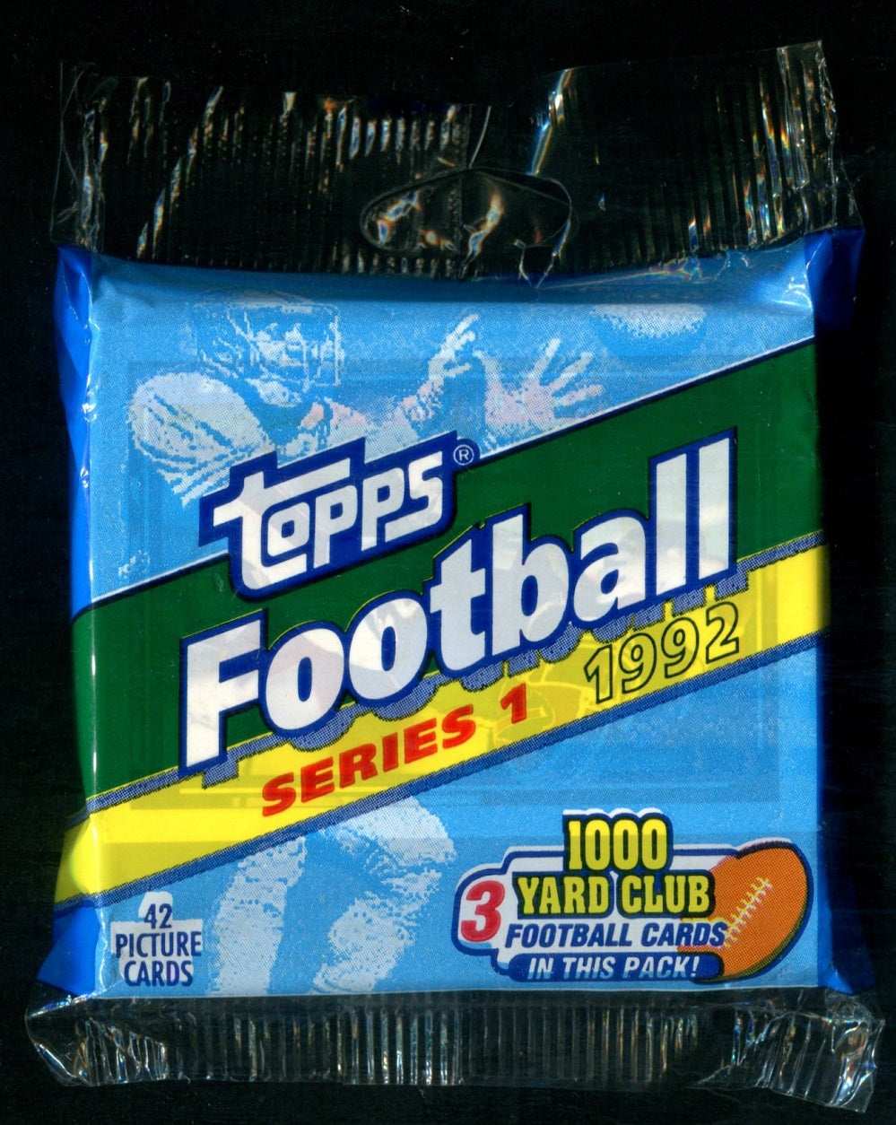 1992 Topps Football Series 1 Unopened Jumbo Pack (42)