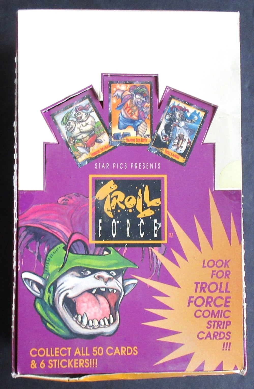 1992 Star Pics Troll Force Box